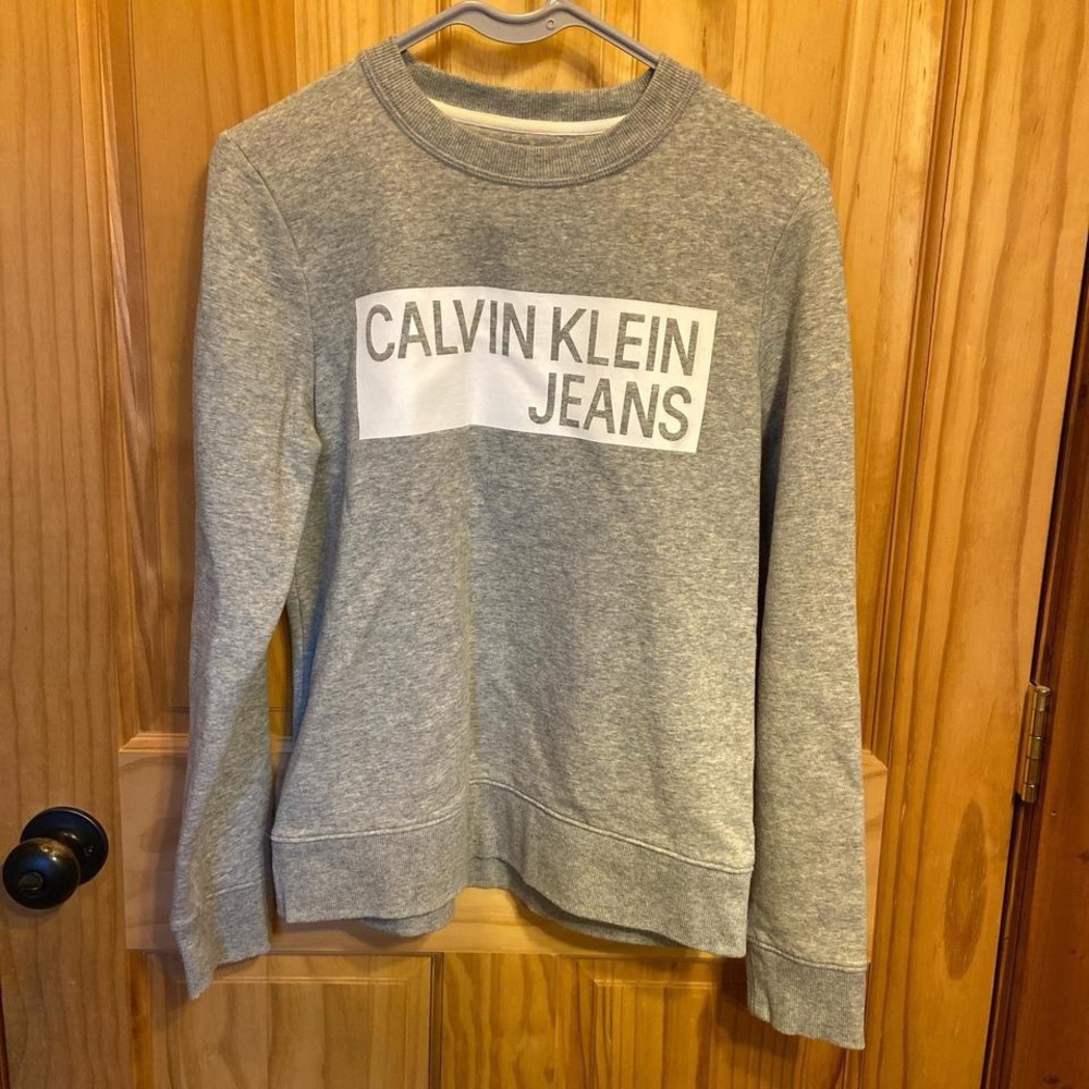 Calvin Klein Heather Gray Crewneck